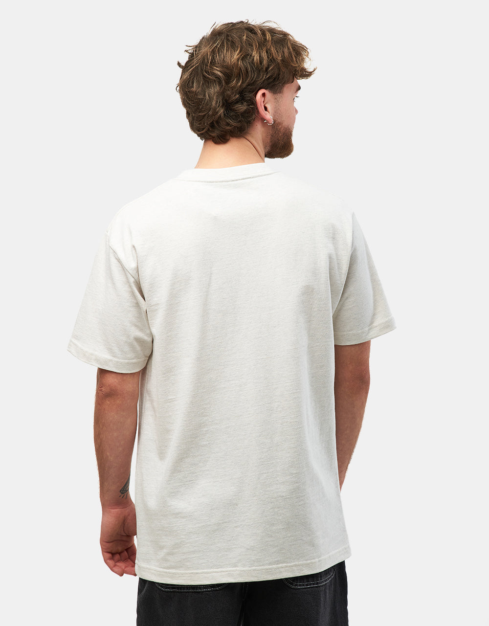 DC No 94 Worker Pocket T-Shirt - Snow Heather