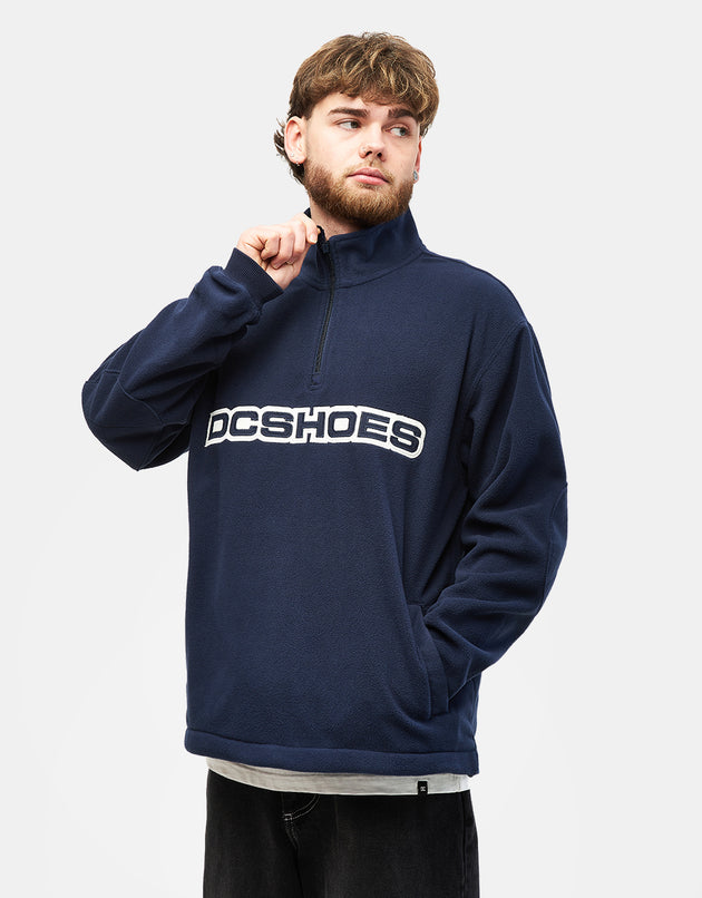 DC Cooper 1/4 Zip Sweat - Dress Blues