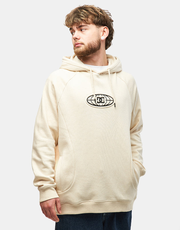 DC Index Pullover Hoodie - Snow Heather