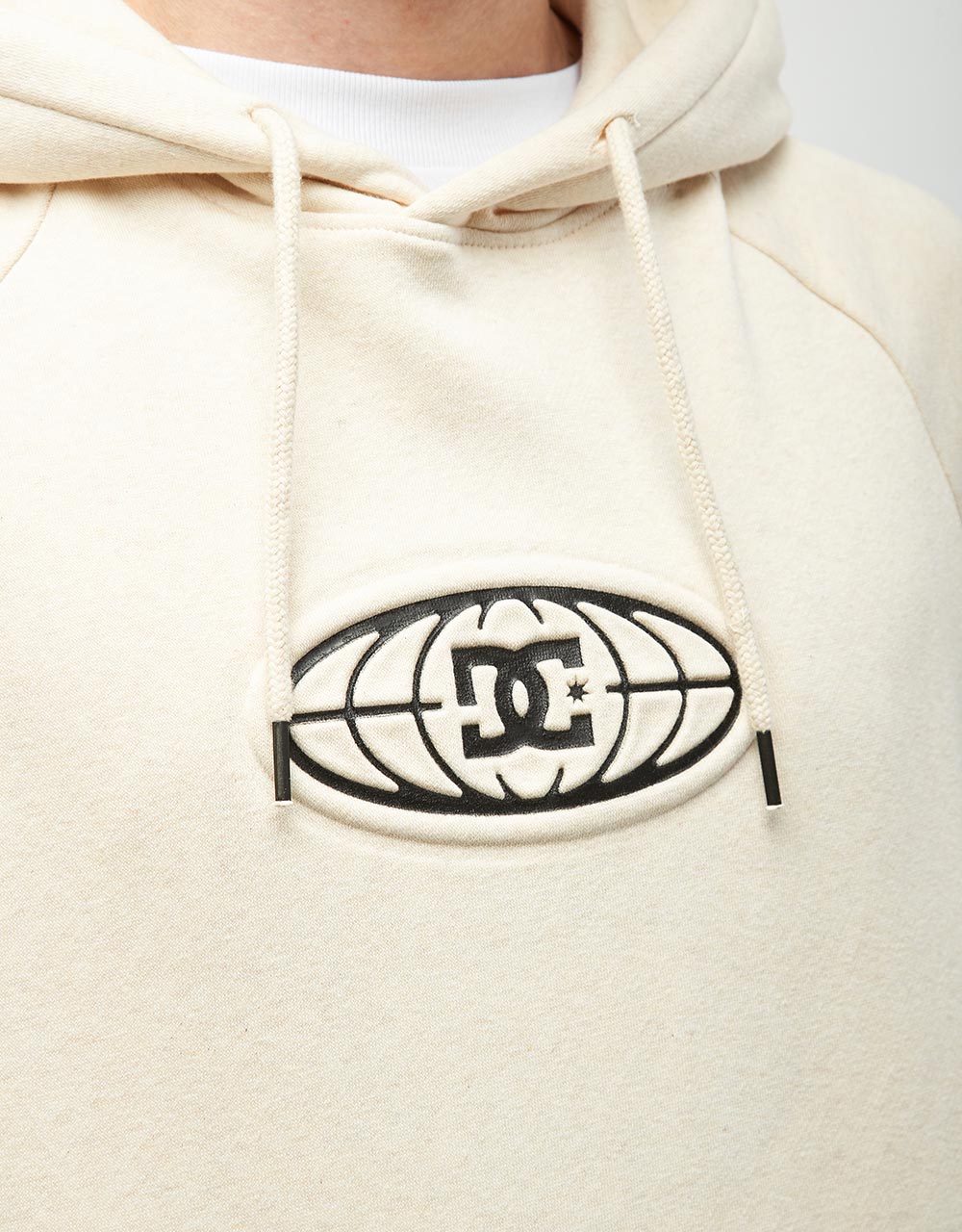 DC Index Pullover Hoodie - Snow Heather