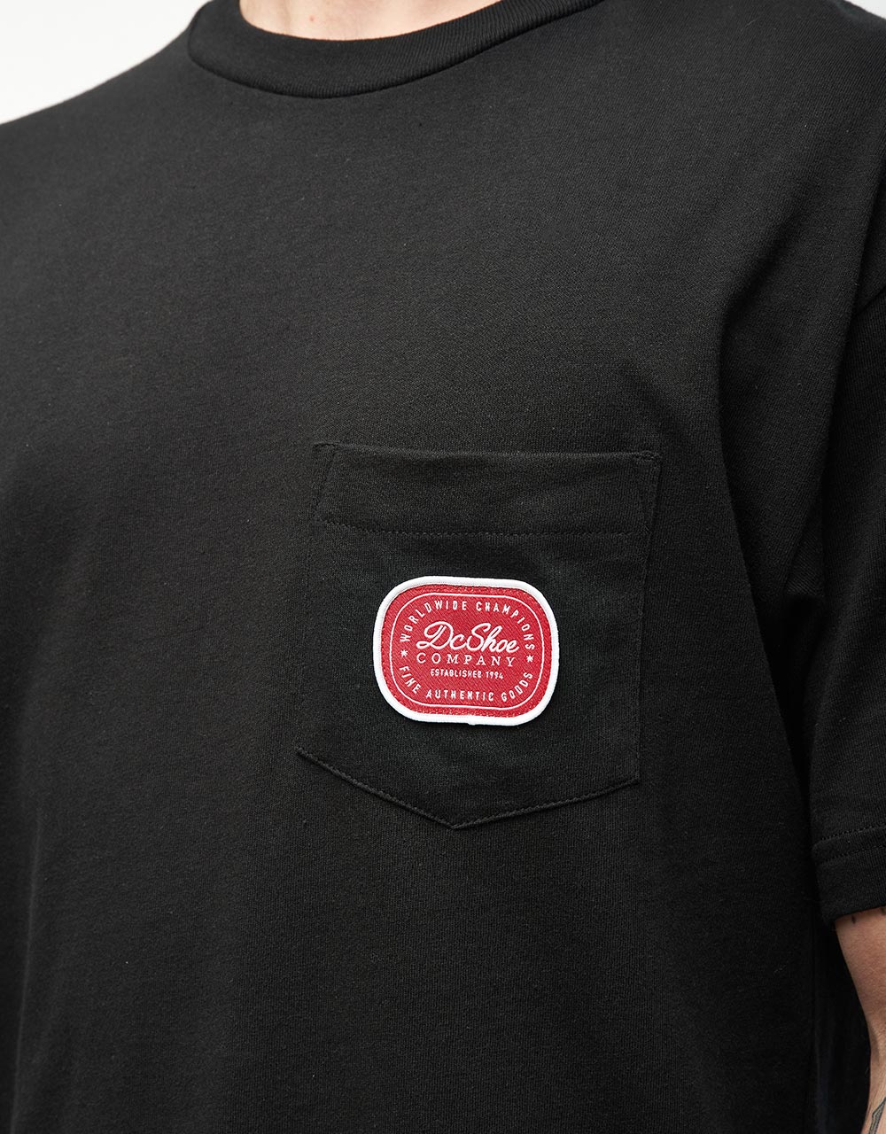 DC Label It Pocket T-Shirt - Black