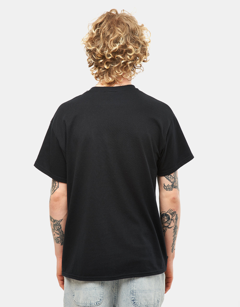 Thrasher x Toy Machine Pyramid T-Shirt - Black