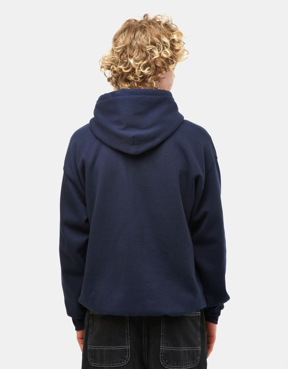 Thrasher x Toy Machine B.T.H Pullover Hoodie - Navy