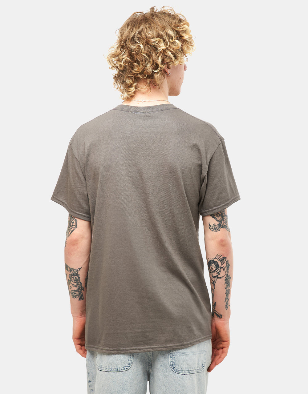 Thrasher x Toy Machine Monster-Gram T-Shirt - Charcoal