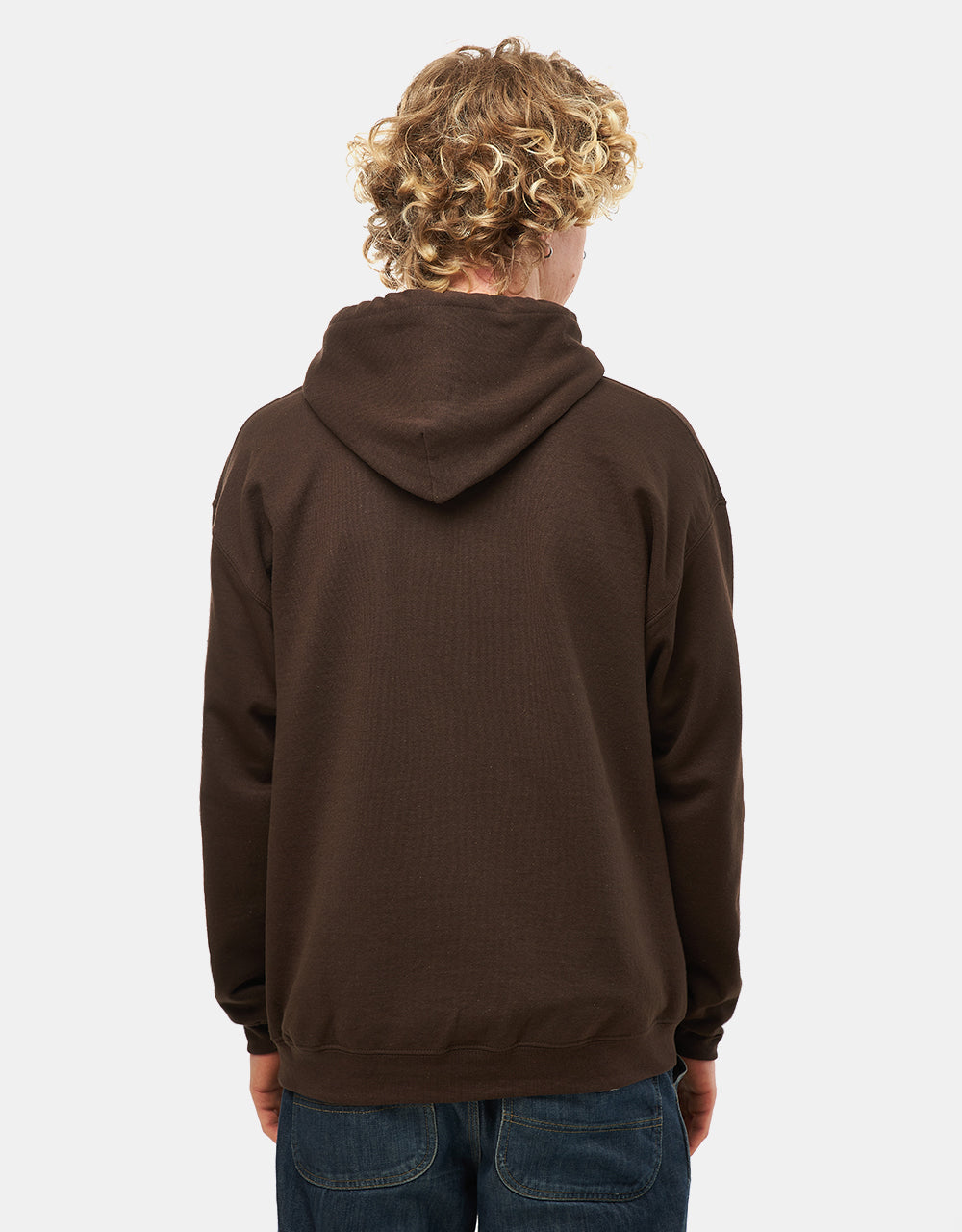 Thrasher x Toy Machine Hecho Pullover Hoodie - Dark Chocolate