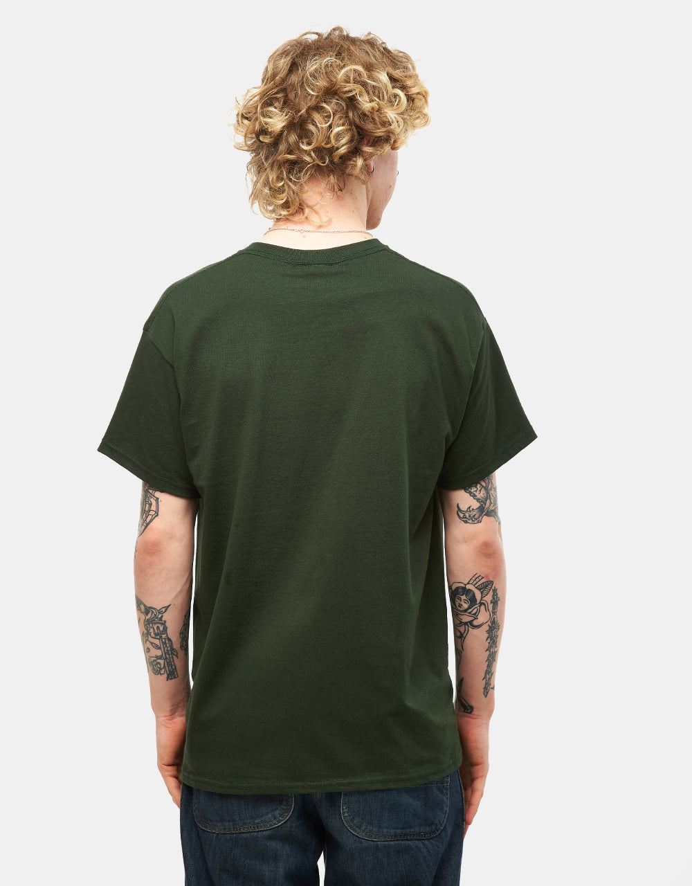 Thrasher x Toy Machine Hecho T-Shirt - Forest Green