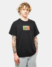 Thrasher x Toy Machine Hecho T-Shirt - Black