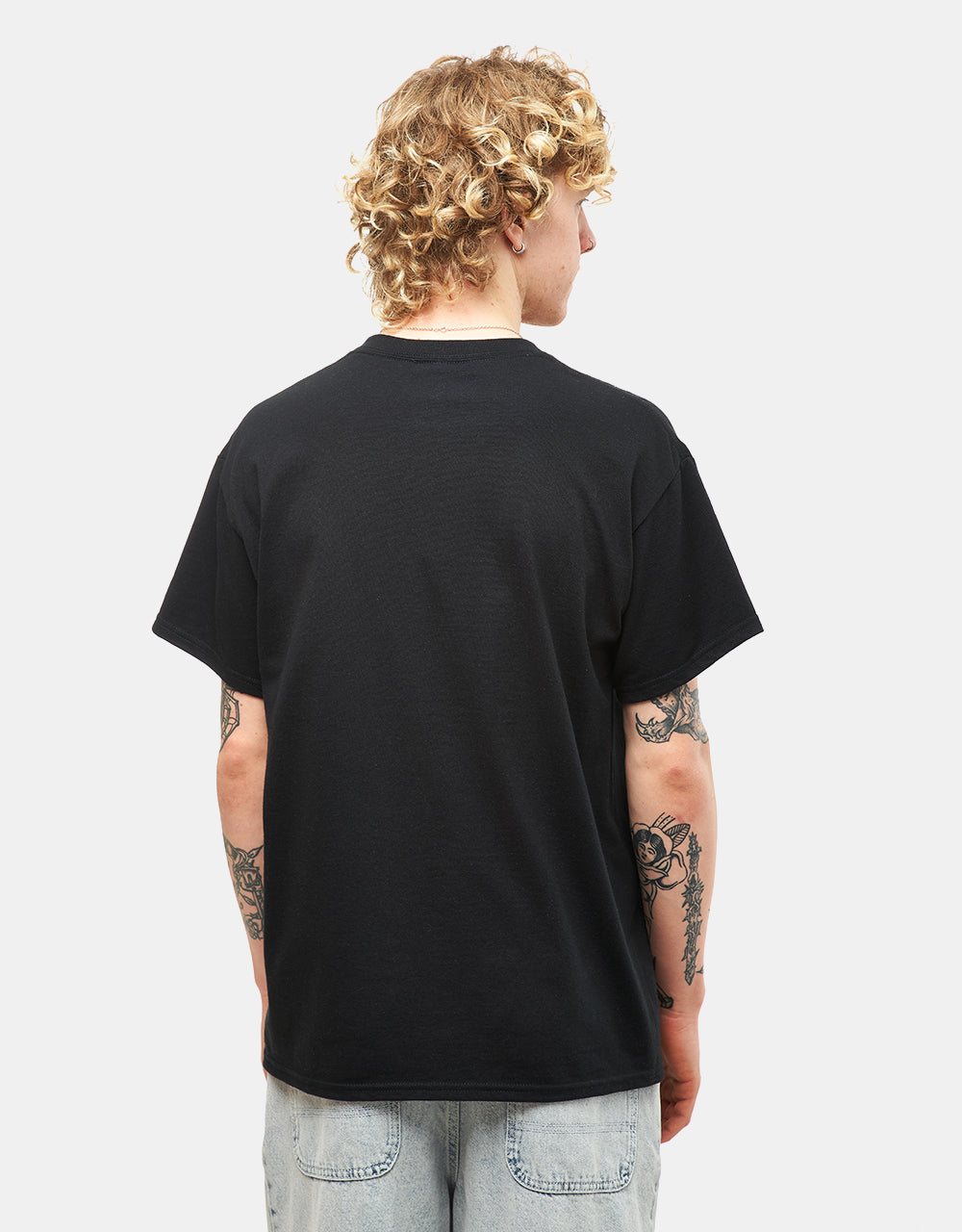 Thrasher x Toy Machine Hecho T-Shirt - Black