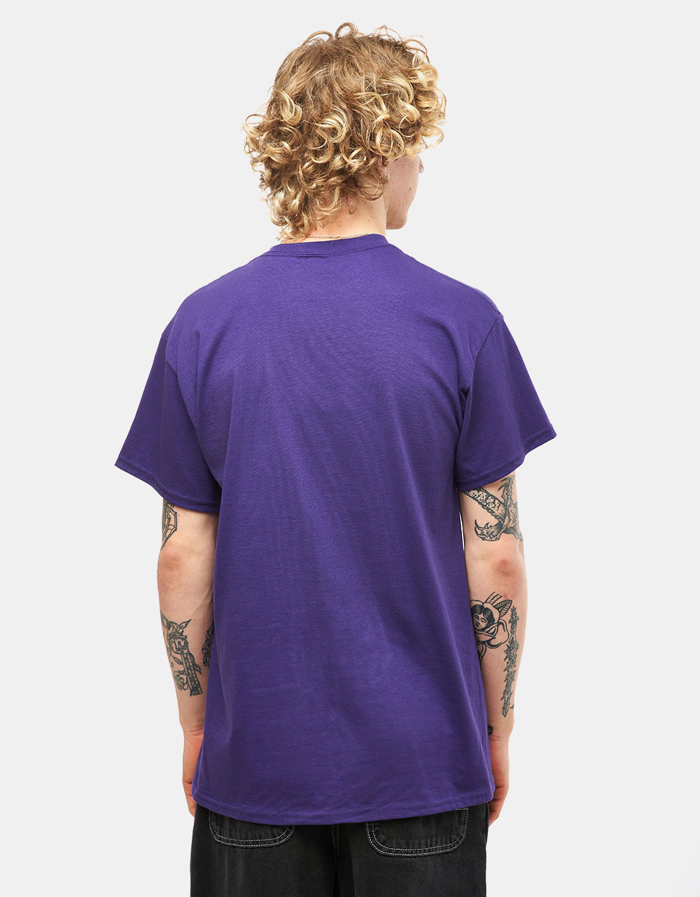 Thrasher Smile T-Shirt - Purple