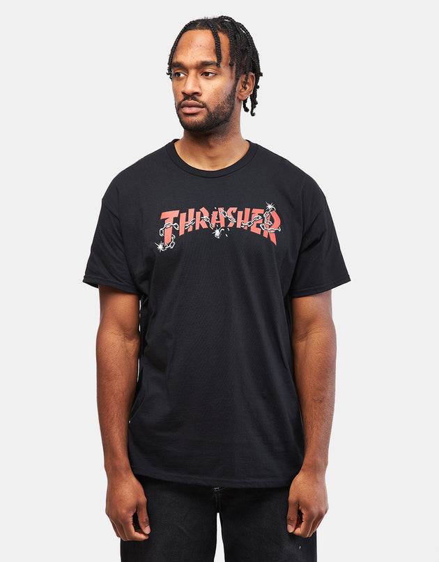 Thrasher Chains T-Shirt - Black