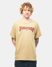 Thrasher Chains T-Shirt - Tan