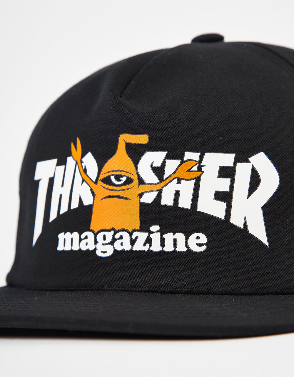 Thrasher x Toy Machine Sect Snapback Cap - Black