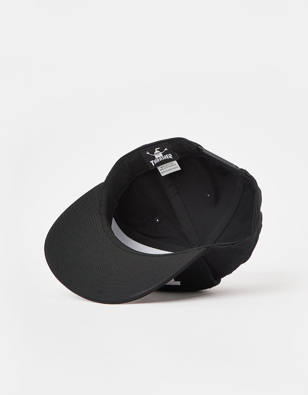 Thrasher x Toy Machine Sect Snapback Cap - Black