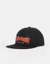 Thrasher Chinatown Snapback Cap - Black