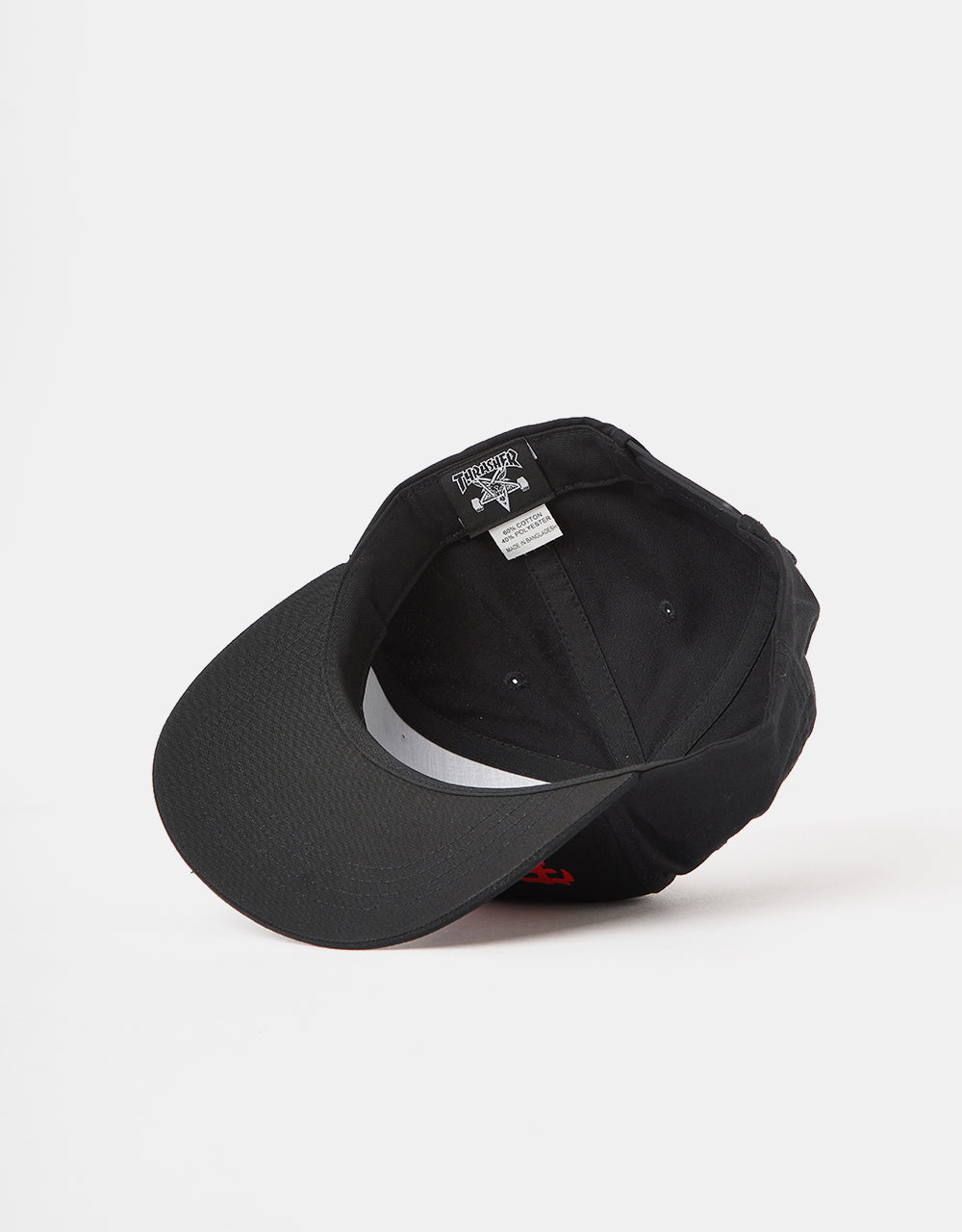 Thrasher Chinatown Snapback Cap - Black