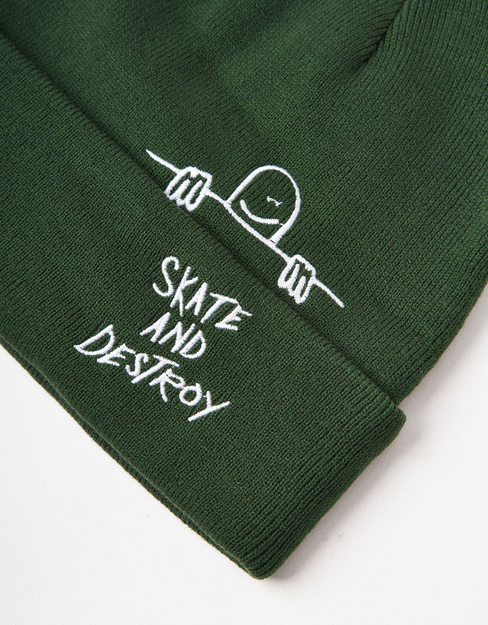 Thrasher Gonz Sad Fold Beanie - Forest Green