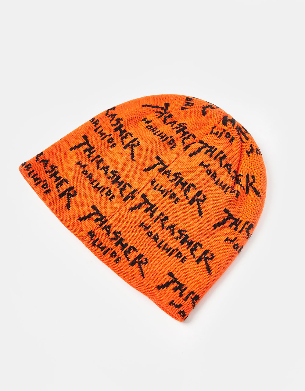 Thrasher Worldwide Skully Beanie - Orange