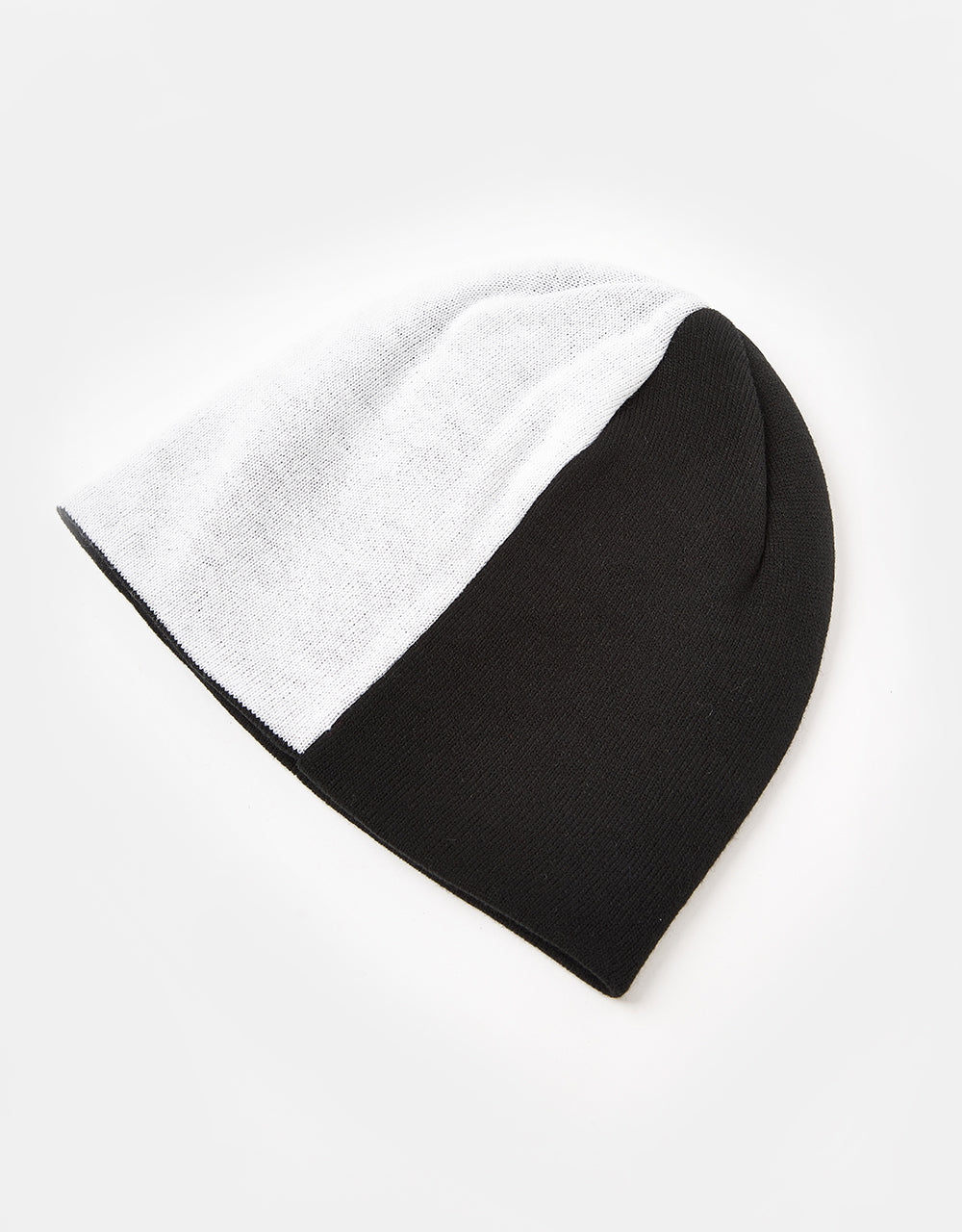 Thrasher Skategoat Spilt Skully Beanie - Black/White