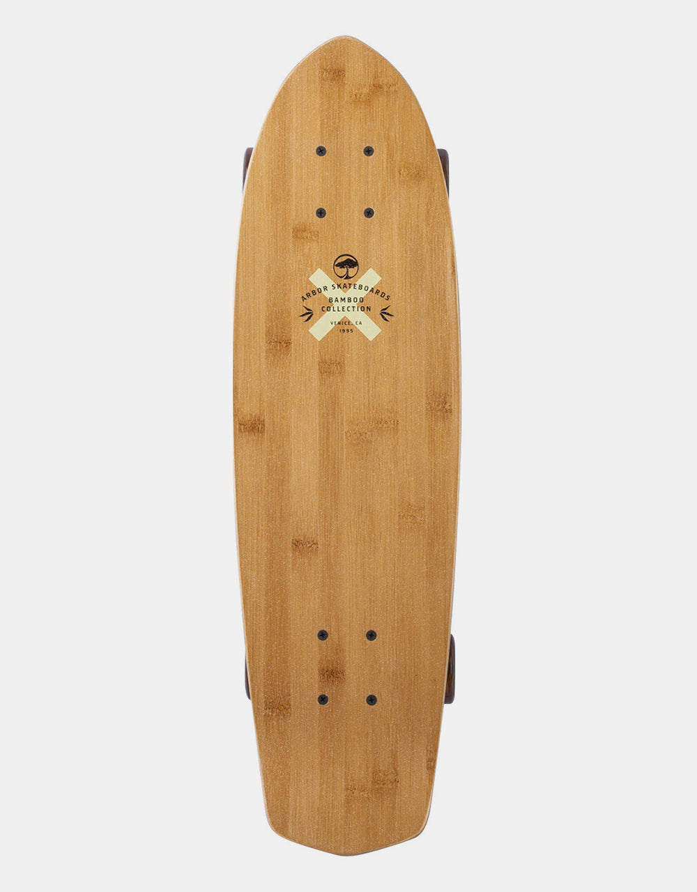 Arbor x Zoe Keller Bamboo Pocket Rocket Cruiser Skateboard - 7.75" x 27"