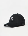 Route One Letter Dad Cap - Black