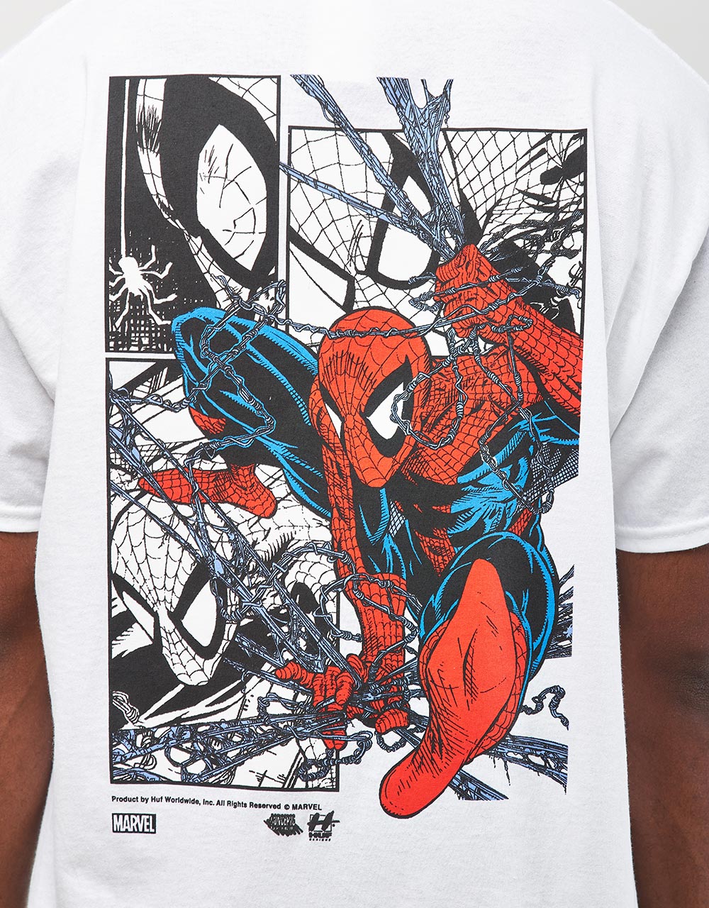 HUF x Spiderman Sences EXCLUSIVE T-Shirt - White