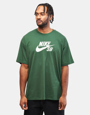 Nike SB Central Logo T-Shirt - Fir