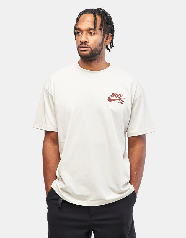 Nike SB Logo T-Shirt - Light Bone