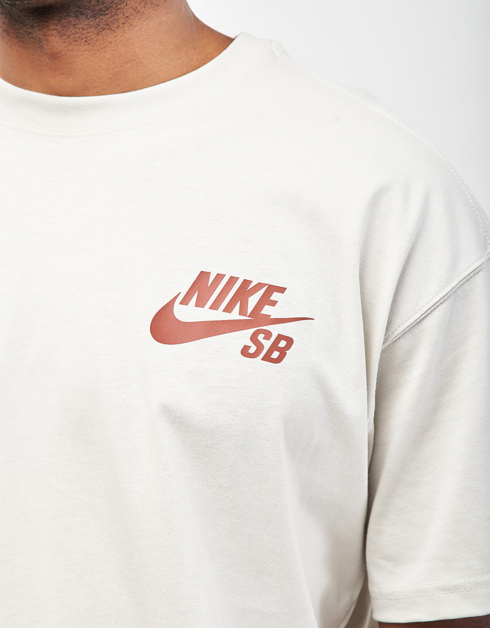 Nike SB Logo T-Shirt - Light Bone