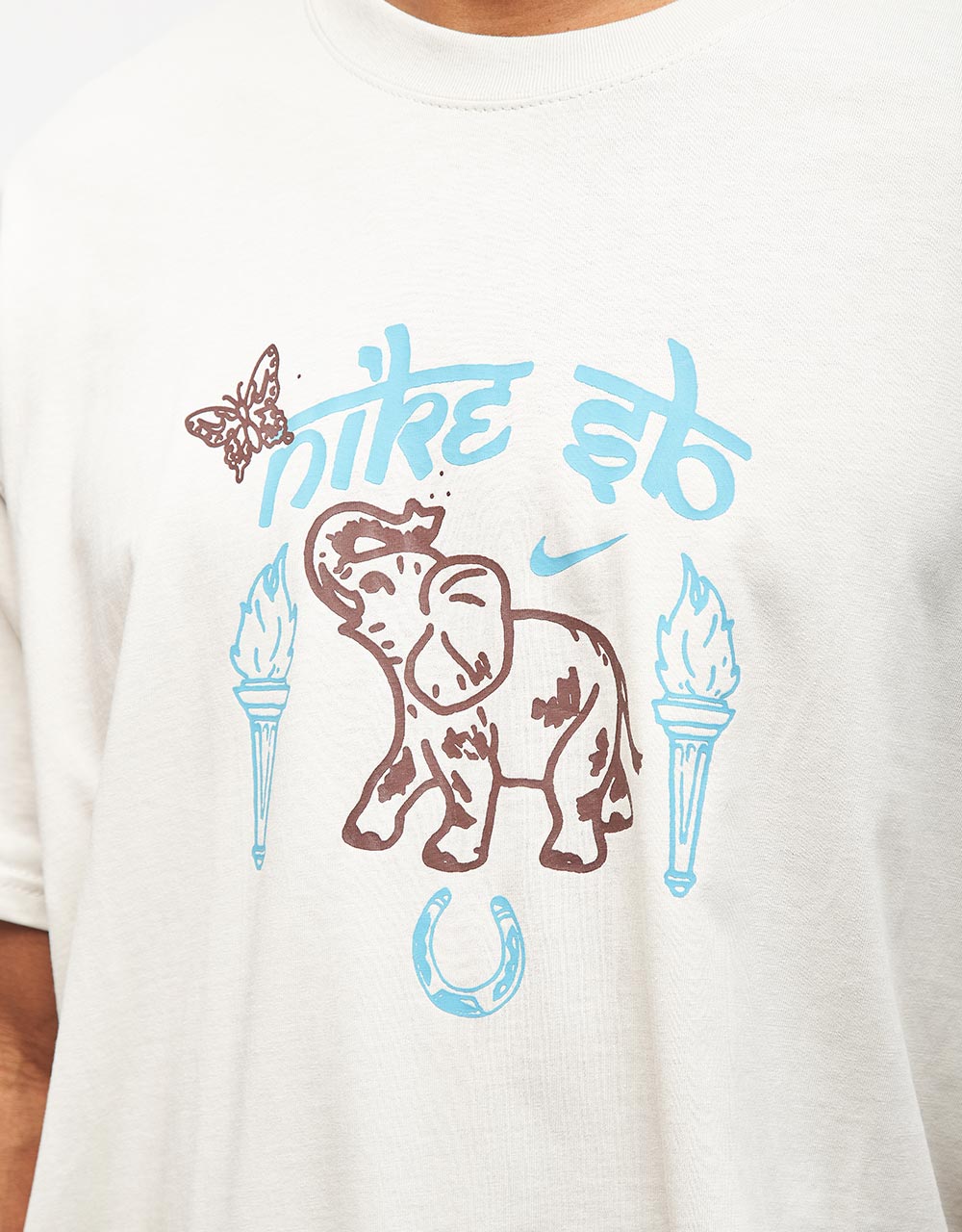 Nike SB Elephant T-Shirt - Light Bone