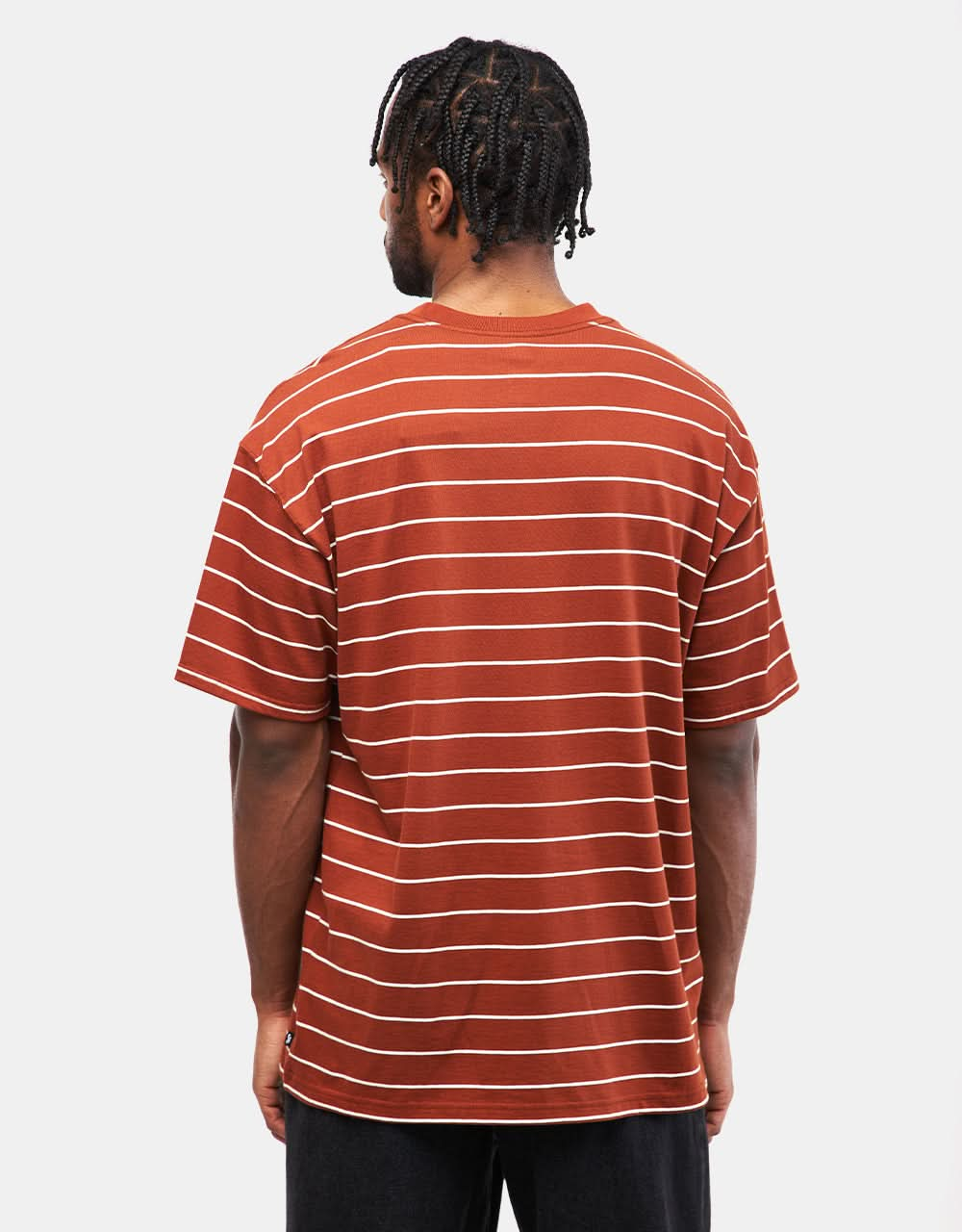 Nike SB Striped T-Shirt - Cinnamon