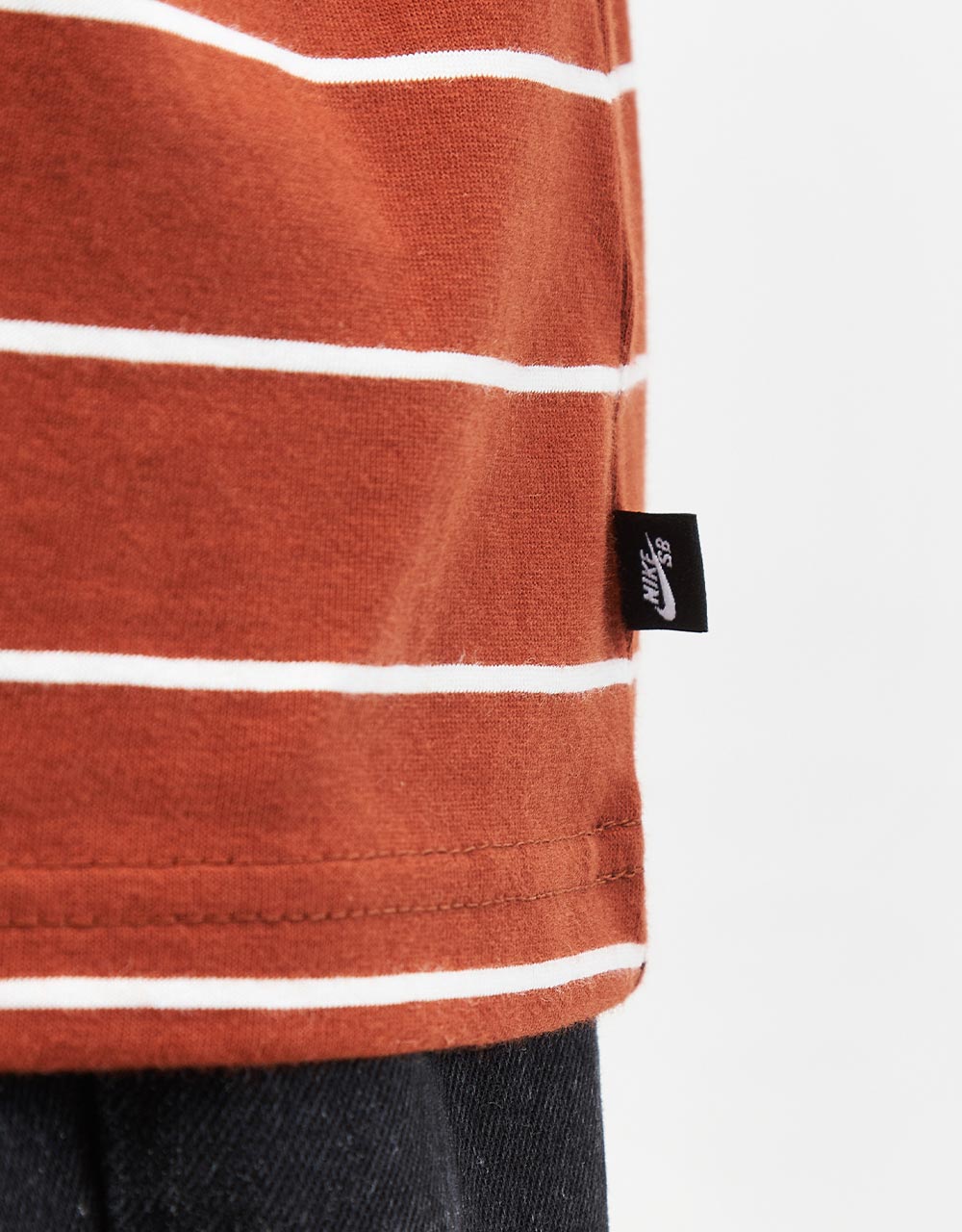 Nike SB Striped T-Shirt - Cinnamon