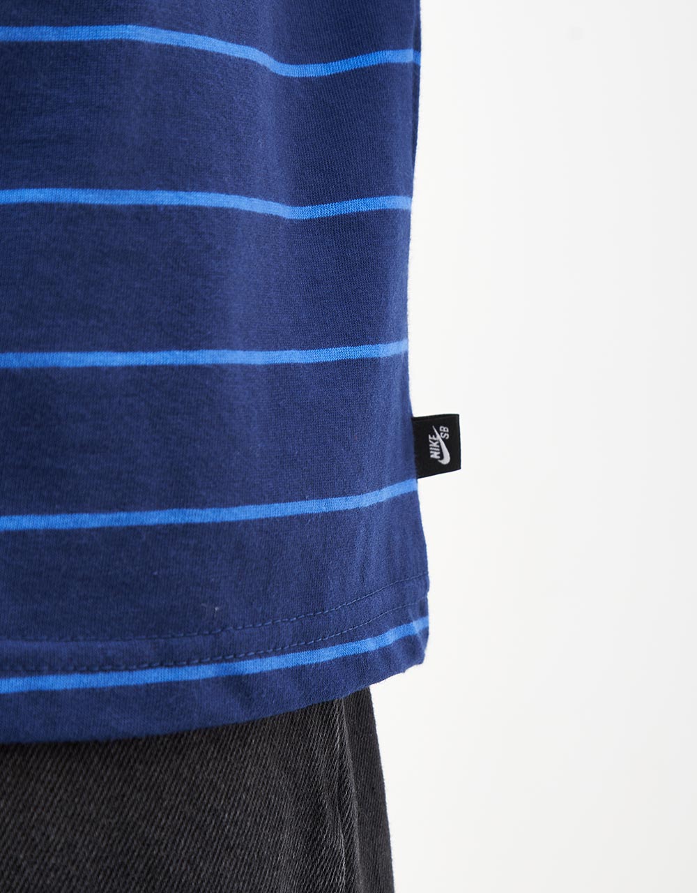 Nike SB Striped T-Shirt - Blue Void