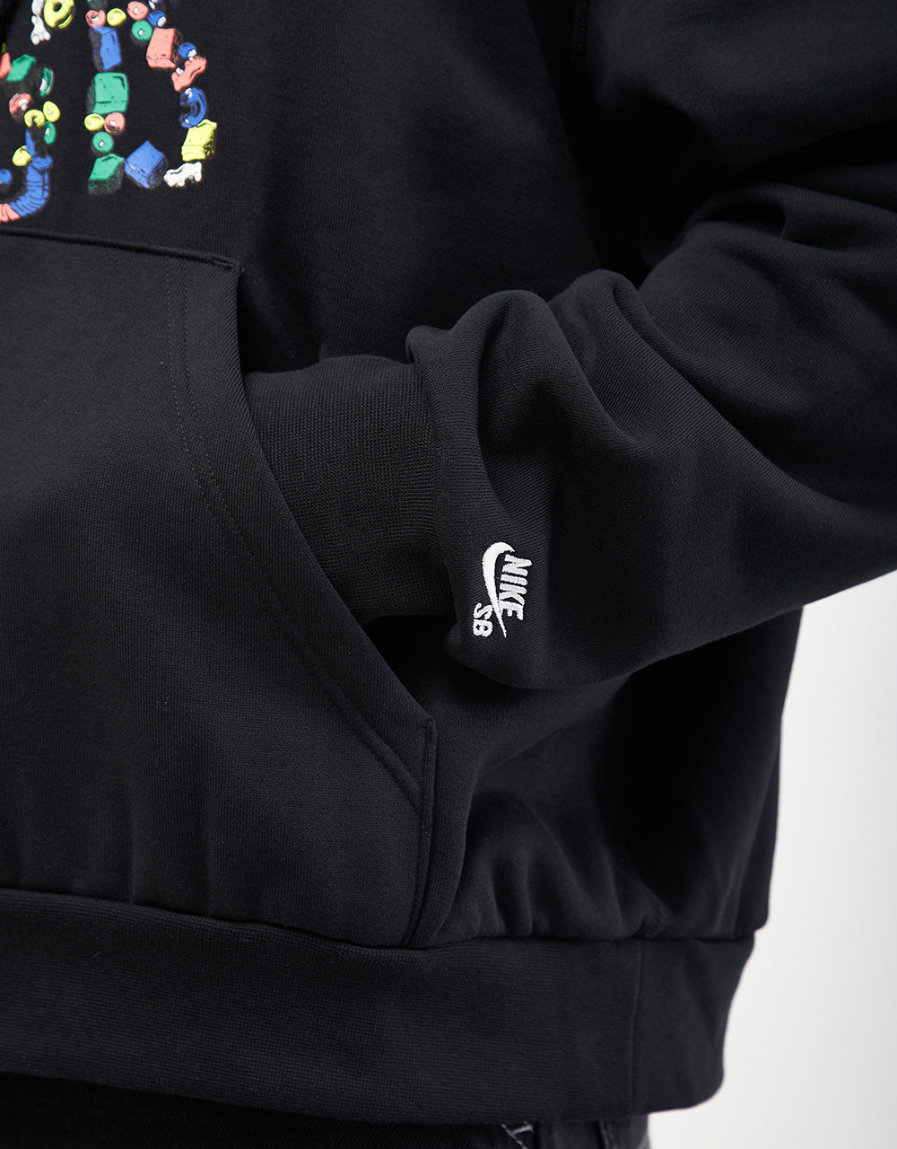 Nike SB Sugar High Pullover Hoodie - Black/White