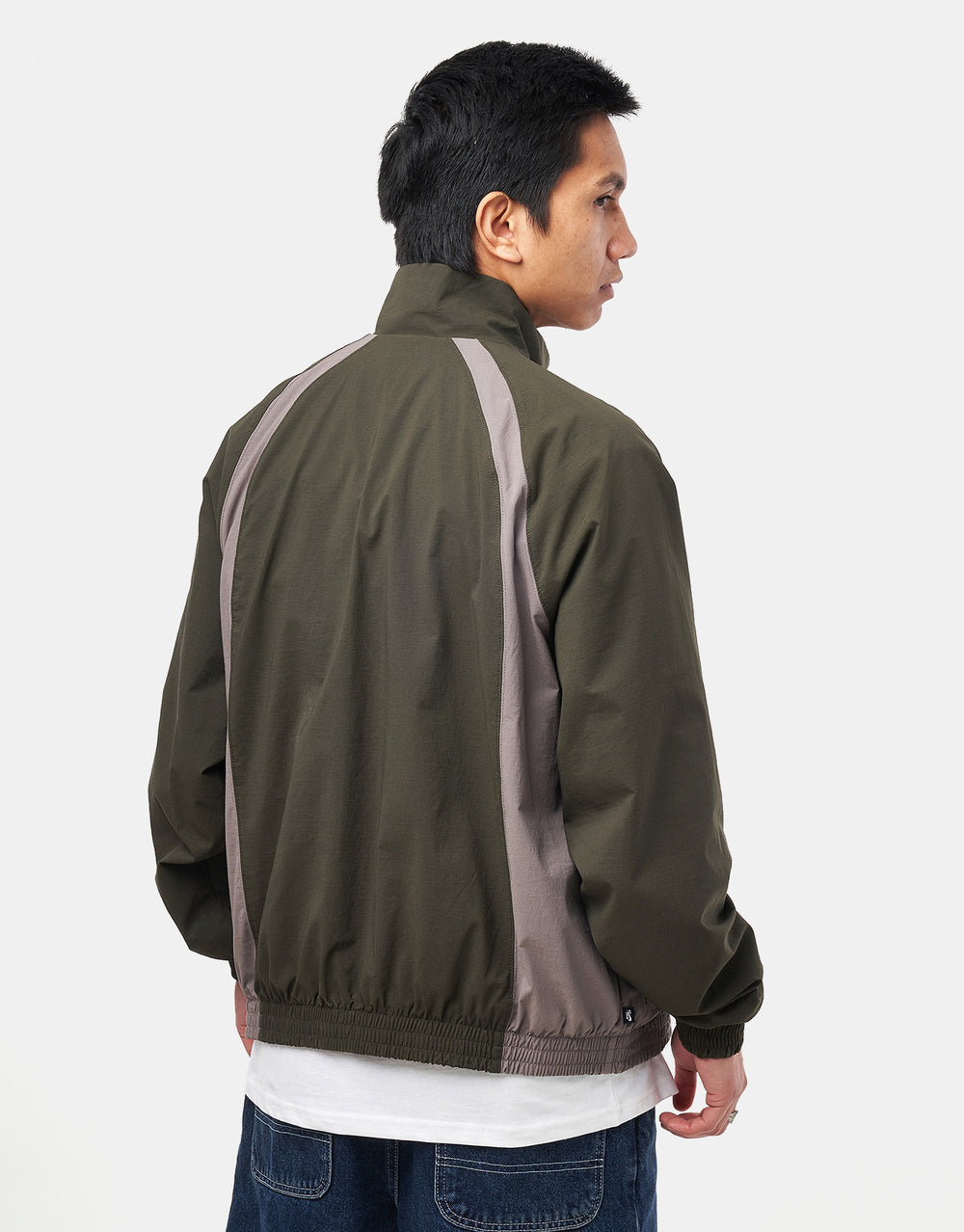 Nike SB Full Zip Jacket - Sequoia/Cave Stone/White