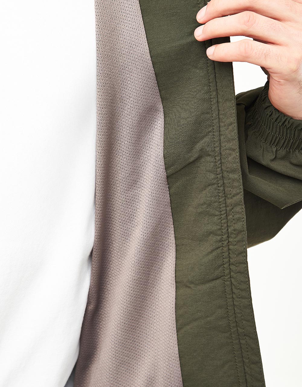 Nike SB Full Zip Jacket - Sequoia/Cave Stone/White