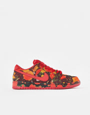 Nike SB 'Wizard of Oz' Dunk Low Pro QS Skate Shoes - Gym Red/University Red-Multi-Color