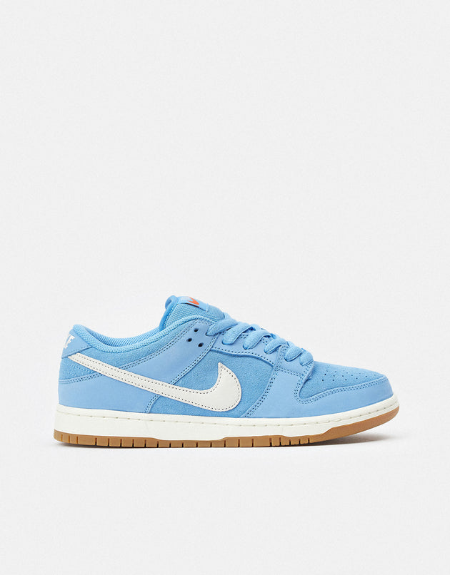 Nike SB 'Orange Label' Dunk Low Pro Skate Shoes - University Blue/Sail-University Blue