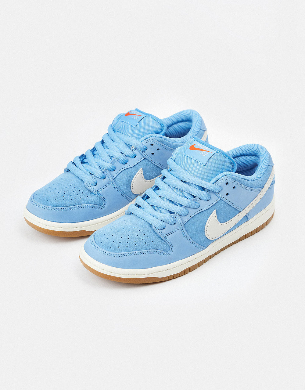 Nike SB 'Orange Label' Dunk Low Pro Skate Shoes - University Blue/Sail-University Blue