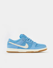 Nike SB 'Orange Label' Dunk Low Pro Skate Shoes - University Blue/Sail-University Blue