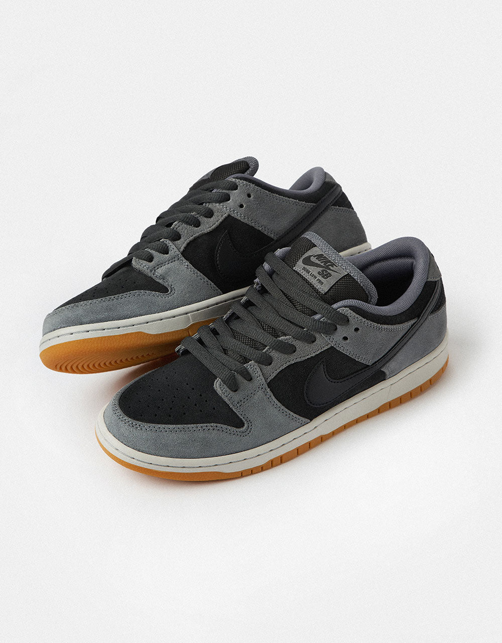 Nike SB Dunk Low Pro Skate Shoes - Dk Smoke Grey/Black-Smoke Grey