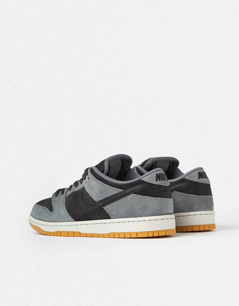 Nike SB Dunk Low Pro Skate Shoes - Dk Smoke Grey/Black-Smoke Grey