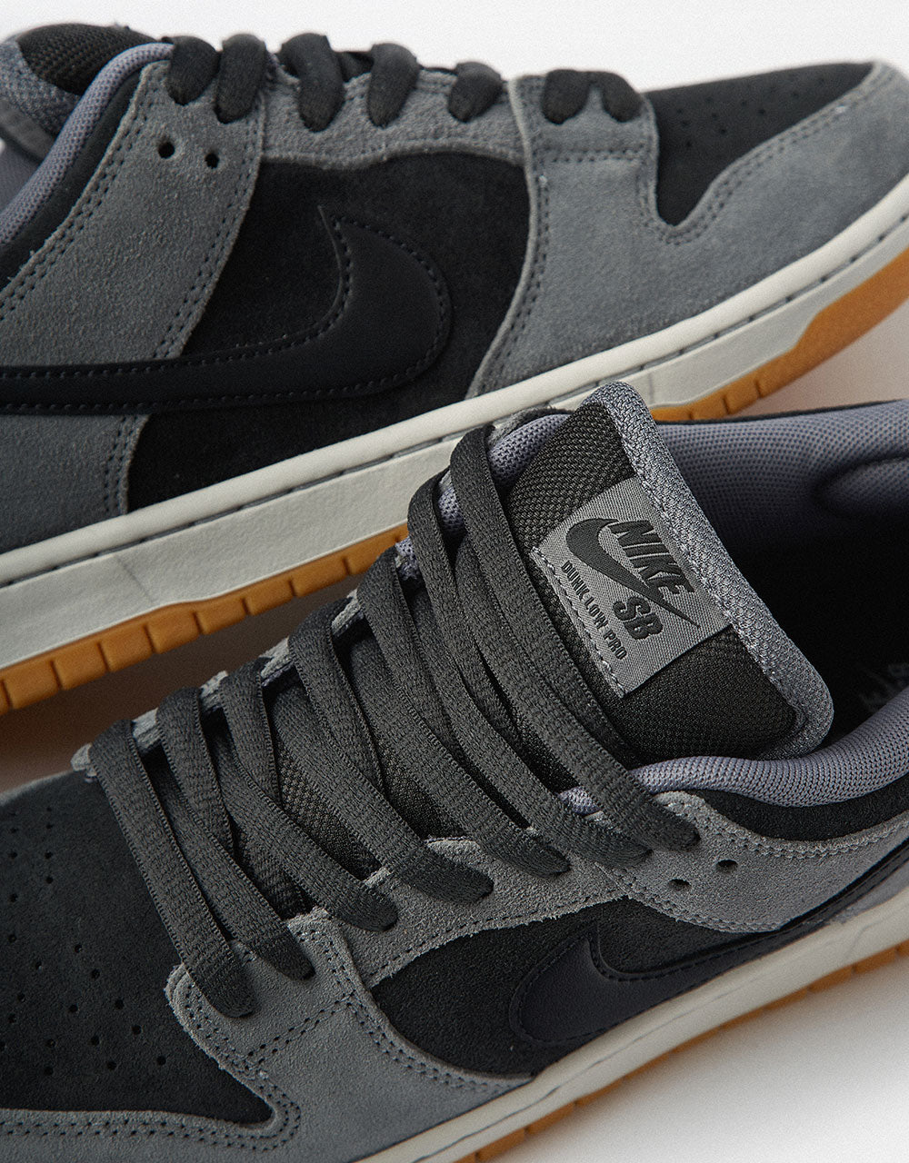 Nike SB Dunk Low Pro Skate Shoes - Dk Smoke Grey/Black-Smoke Grey