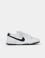 Nike SB Dunk Low Pro Skate Shoes - White/Black-White-Black