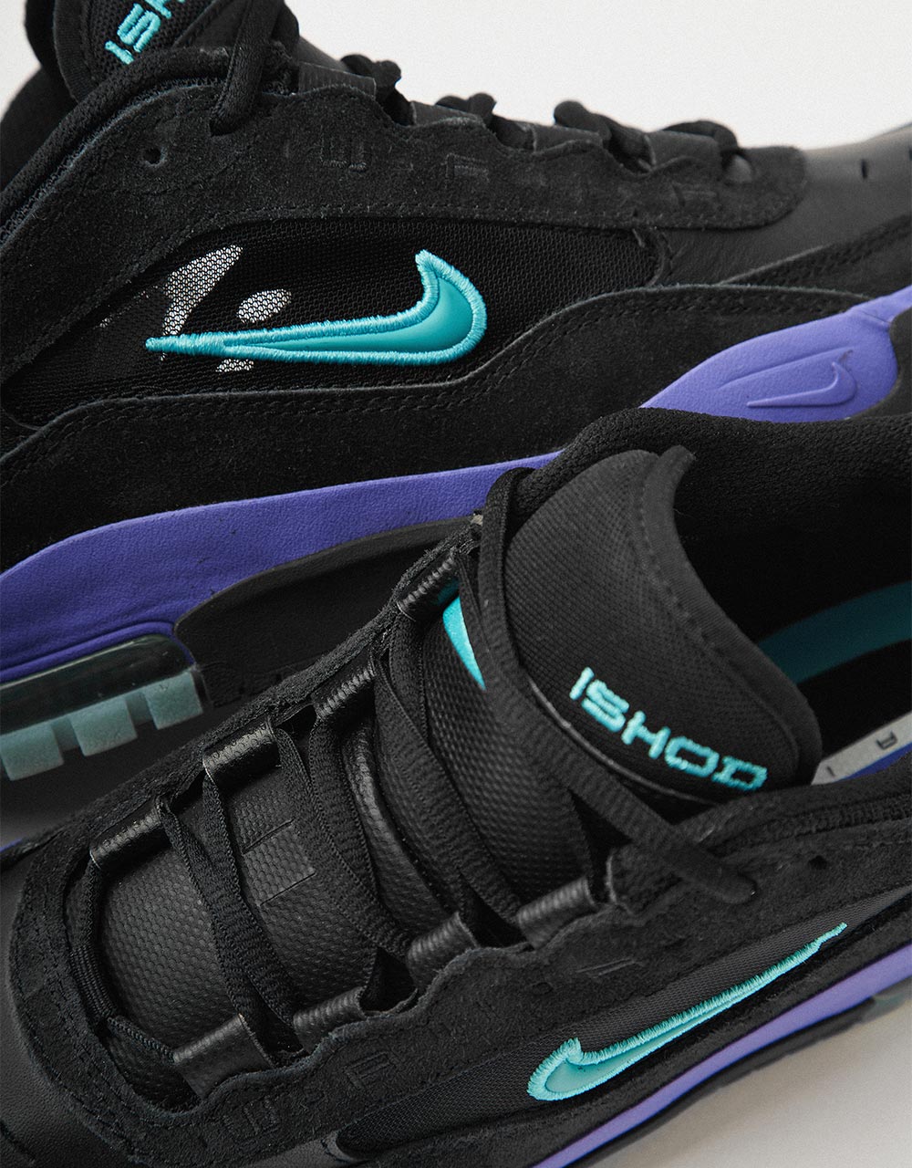 Nike SB Air Max Ishod Skate Shoes - Black/Dusty Cactus-Black-Persian Violet