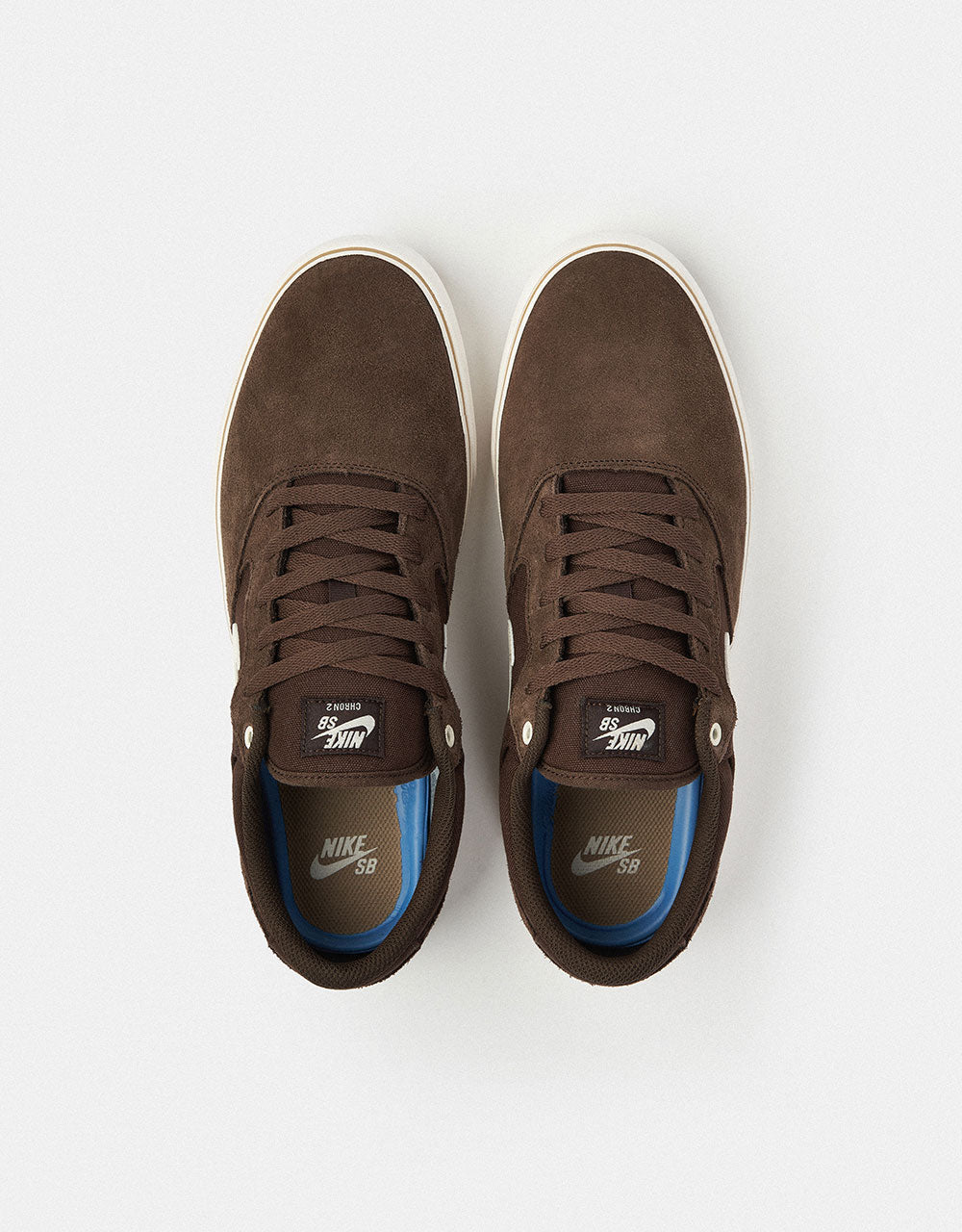 Nike SB Chron 2 Skate Shoes - Baroque Brown/Pale Ivory-Phantom