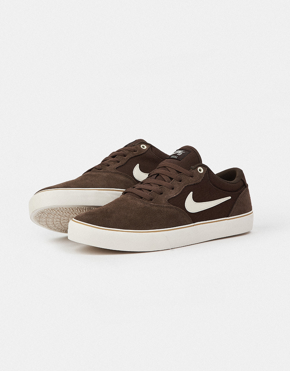 Nike SB Chron 2 Skate Shoes - Baroque Brown/Pale Ivory-Phantom