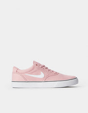 Nike SB Chron 2 Canvas Skate Shoes - Pink Glaze/White-Pink Glaze-Black