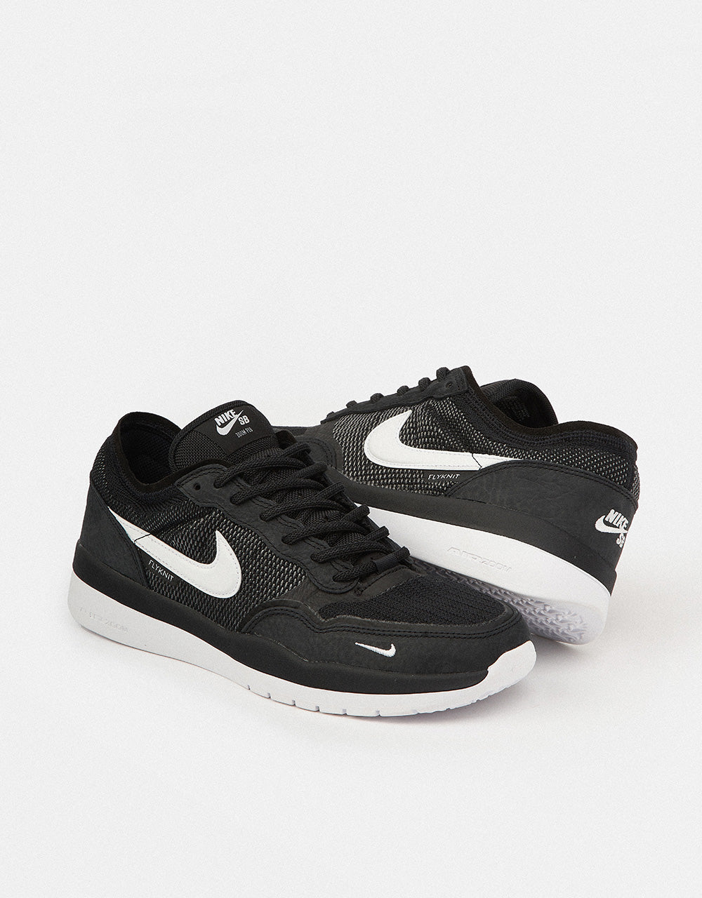 Nike SB PS8 Skate Shoes - Black/White-Black-White