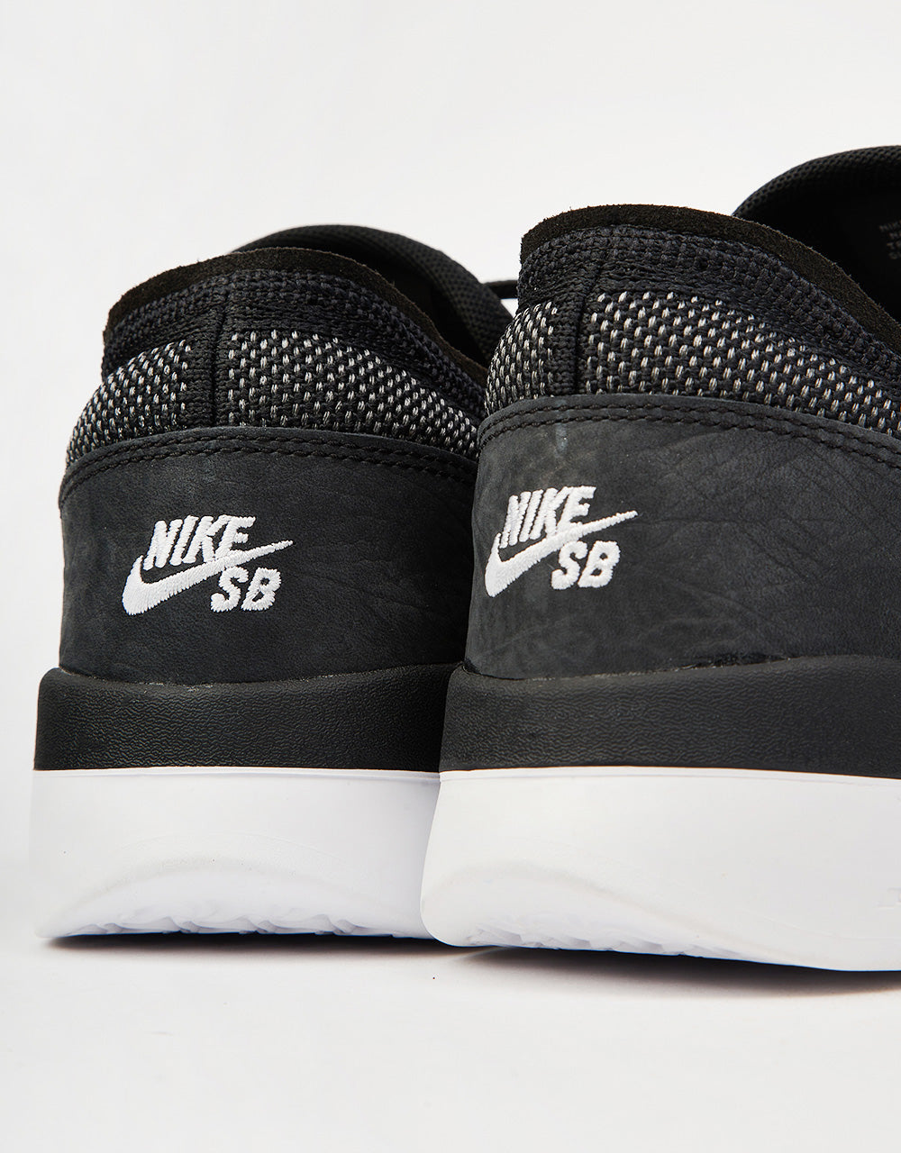 Nike SB PS8 Skate Shoes - Black/White-Black-White