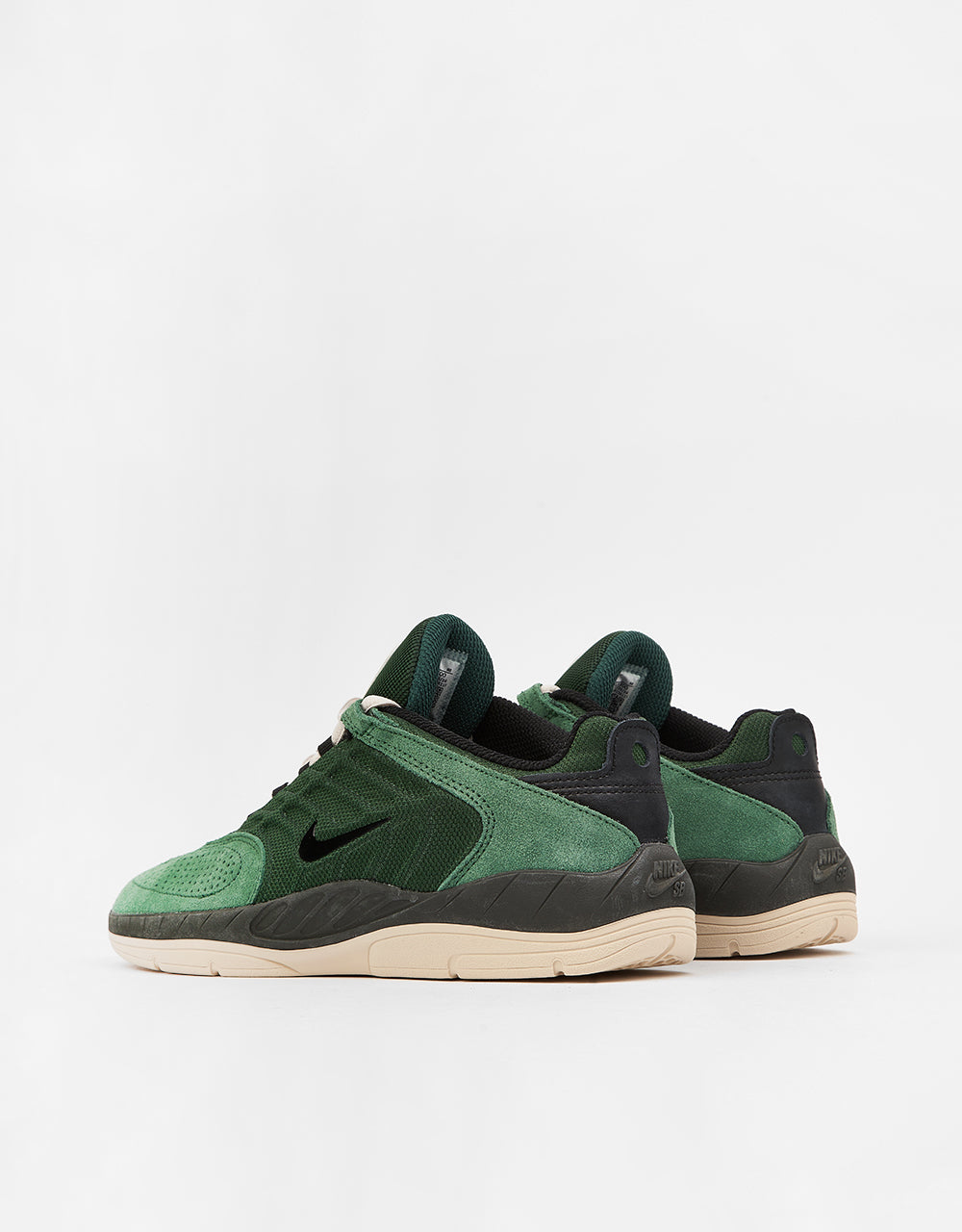 Nike SB Vertebrae Skate Shoes - Fir/Black-Sequoia-Lt Orewood Brn